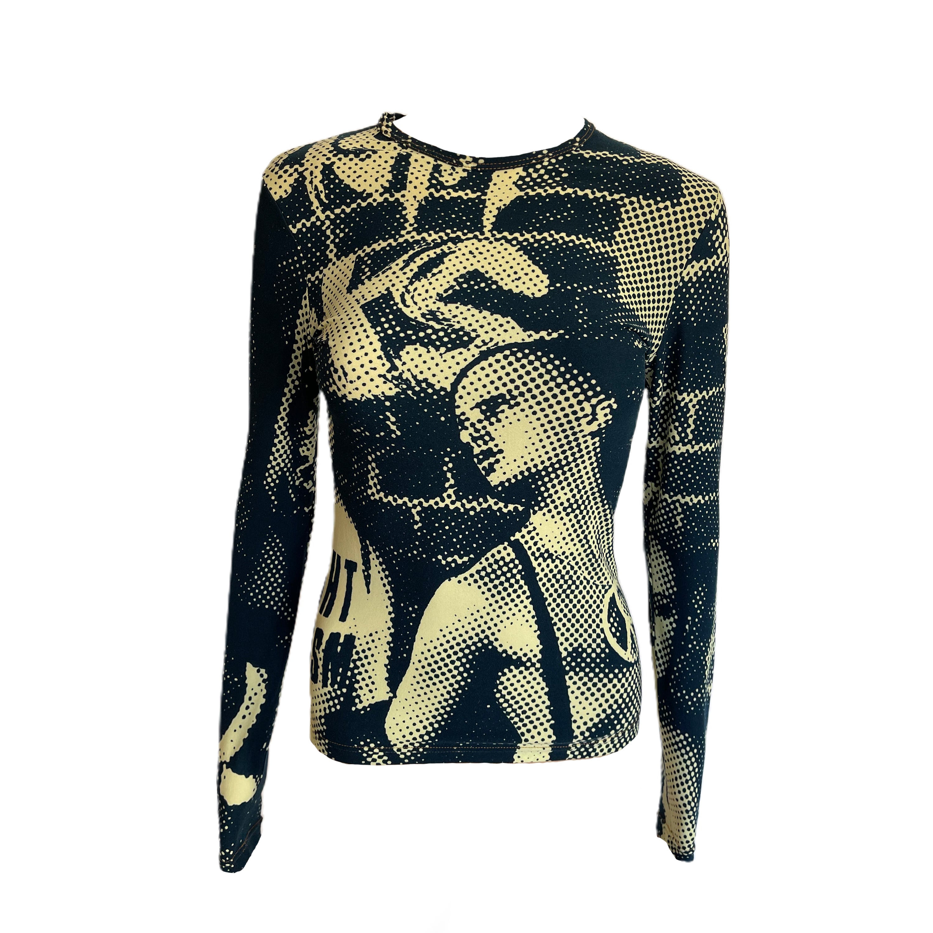 Jean Paul Gaultier Fight Racism Long Sleeve Shirt