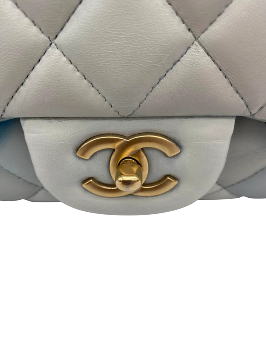 Chanel Jumbo Flap Bag Blue Ombre