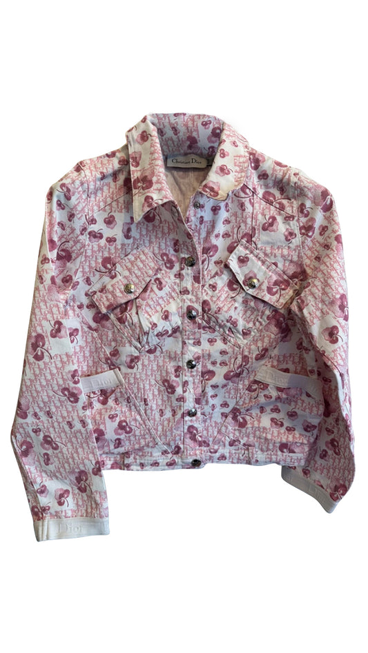 Christian Dior Cherry Blossom Monogram Jacket