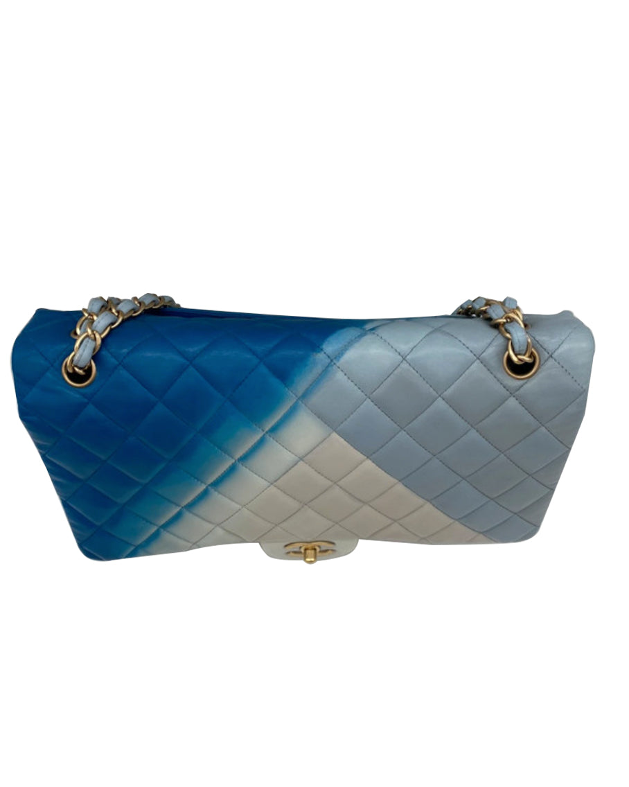 Chanel Jumbo Flap Bag Blue Ombre