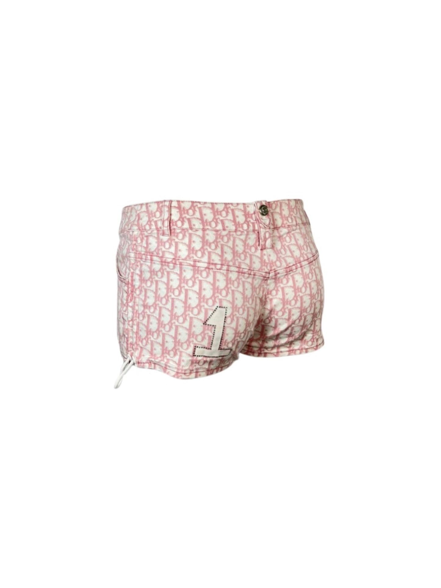 Christian Dior Pink Monogram Shorts