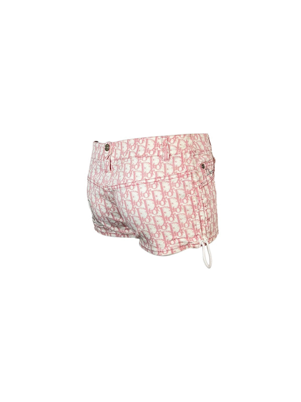 Christian Dior Pink Monogram Shorts