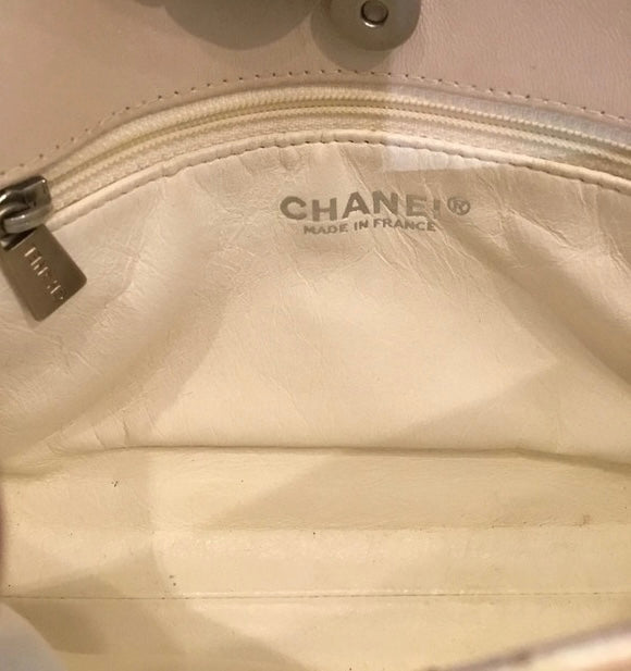 Chanel White Pearl Handbag