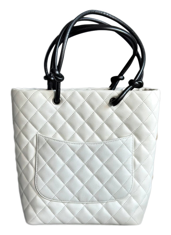 Chanel Cambon Snake Skin Handbag