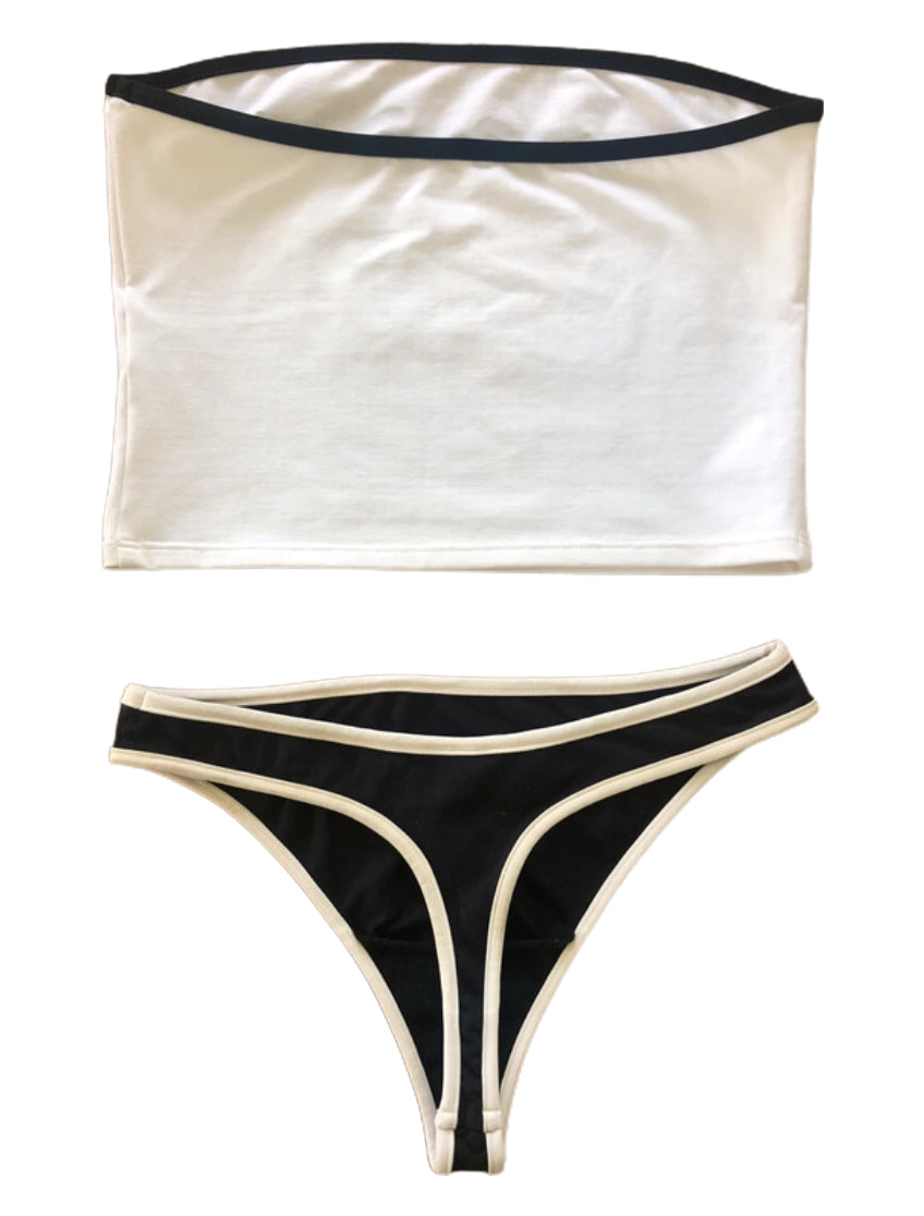 Christian Dior By John Galliano Gothic Two Piece Bikini