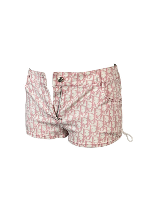 Christian Dior Pink Monogram Shorts