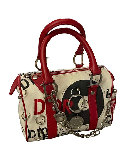 Christian Dior By John Galliano Hardcore Piercing Handbag