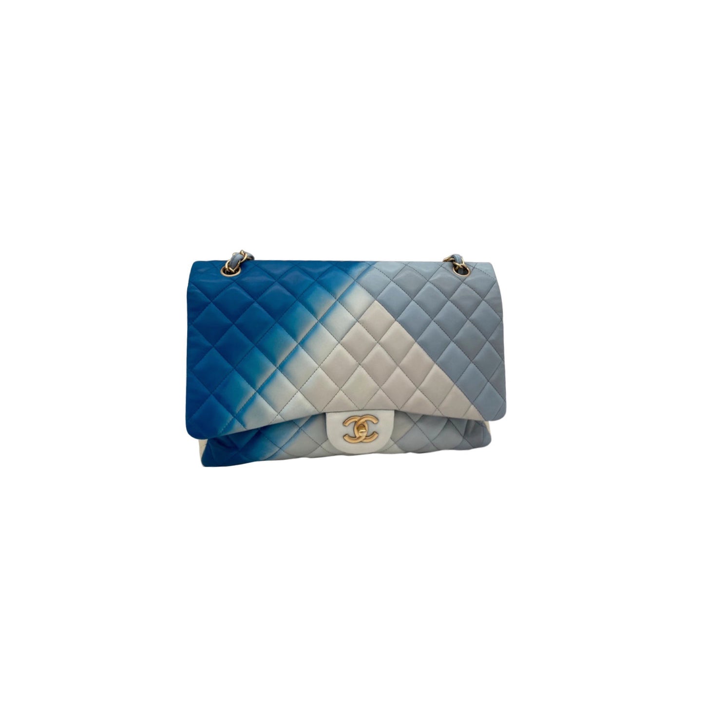 Chanel Jumbo Flap Bag Blue Ombre