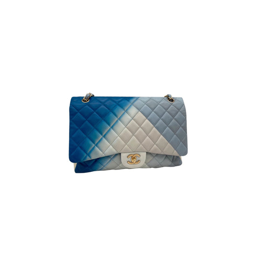 Chanel Jumbo Flap Bag Blue Ombre