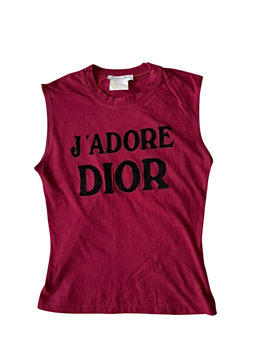 Christian Dior J’adore Tank Top – vintagebonbon