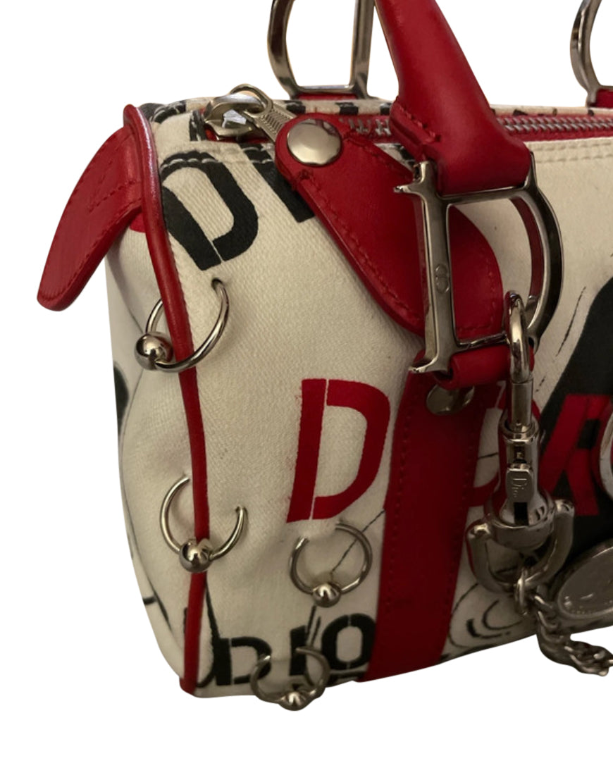 Christian Dior By John Galliano Hardcore Piercing Handbag