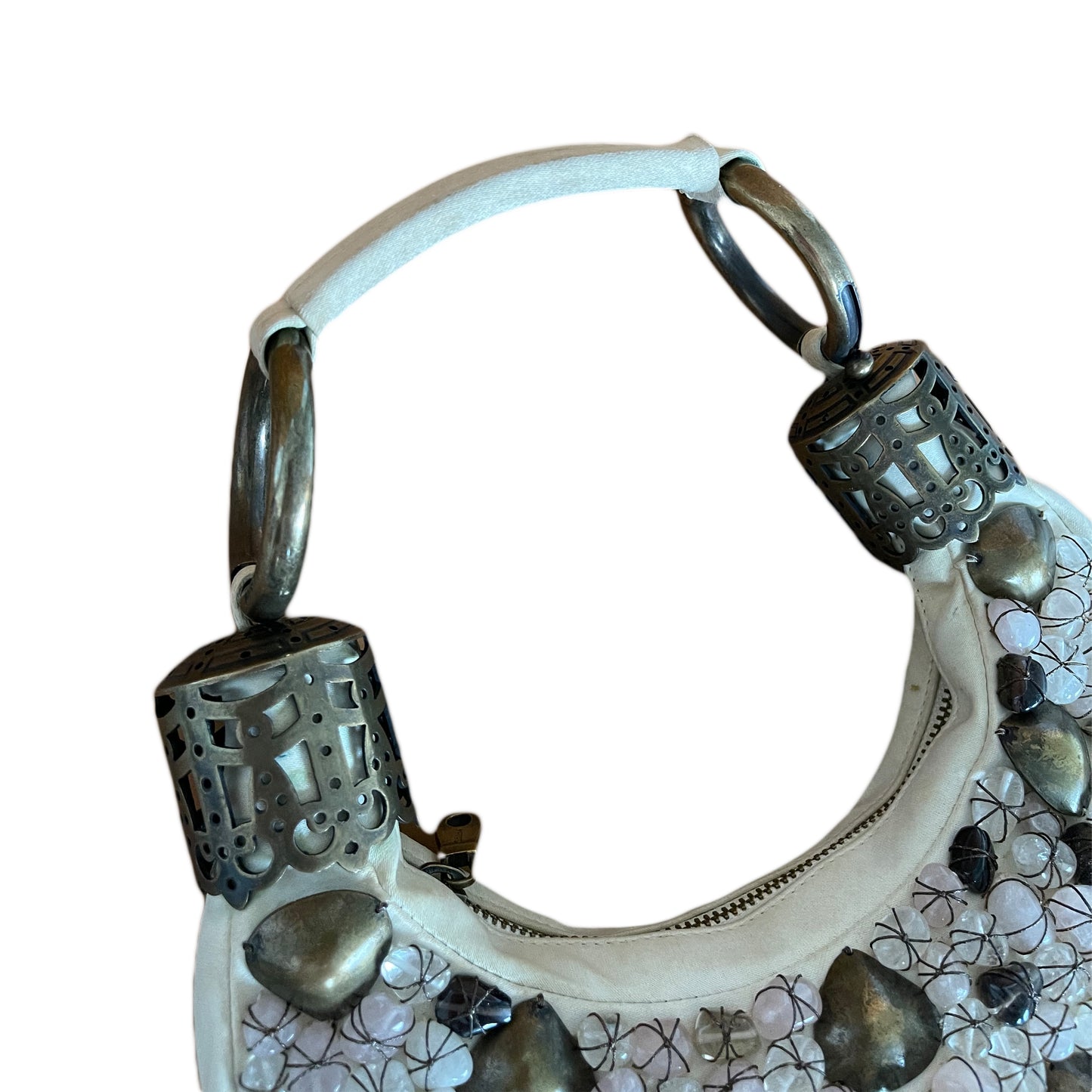 Chloe Gemstone Embellished Bracelet Bag