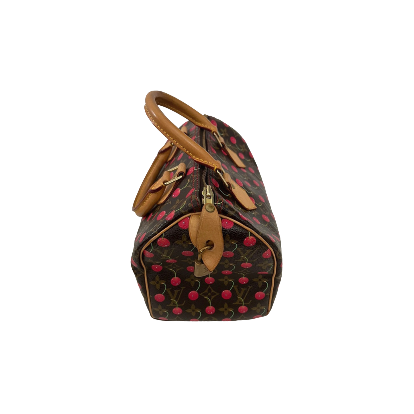 LOUIS VUITTON x Takashi Murakami Speedy 25 in Cherry Monogram